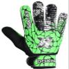 Soccer Goalie Gloves, Football Goalkeeper Gloves for Kids Boys Youth Children Double Wrist Along 4mm Super Grip Palm (Green/Black, Size 7 Suitable for Size S-M Adult) view 2