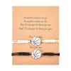 2Pcs Basketball Bracelet for Daughter Son Granddaughter Grandson Friends Couples Christmas Birthday Gifts for Basketball Fans Sports Bracelet for Basket Player Gifts for Boys Girls Women Men Teens view 1
