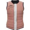 Mystic Watersports - Surf Kitesurf & Windsurfing Womens Dusk Front Zip Impact Vest Top - Black - Quick Dry view 3