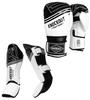 Boxing gloves 2 Pair Set and Muay Thai shin guards set, ideal for kickboxing, home gym training, and sparring, Best suited for MMA, featuring multi-layer padding and cushioning for enhanced protection view 1