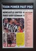 Assorted Newcastle United 4 PSG 1-2023 Champions League - framed print view 1