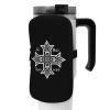 SwpWab Coptic Cross Compact Exercise Essentials Bag with Zipper view 1
