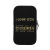 I Love God But Some of His Children Get On My Nerves Compact Exercise Essentials Bag with Zipper view 3