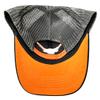 National Cap Texas Longhorns Gradient Fade Mascot Logo Flat Bill Mesh Trucker Snapback Hat view 4