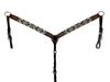 Showman Argentina Cow Leather Breast Collar w/Southwest Beaded Inlay view 1