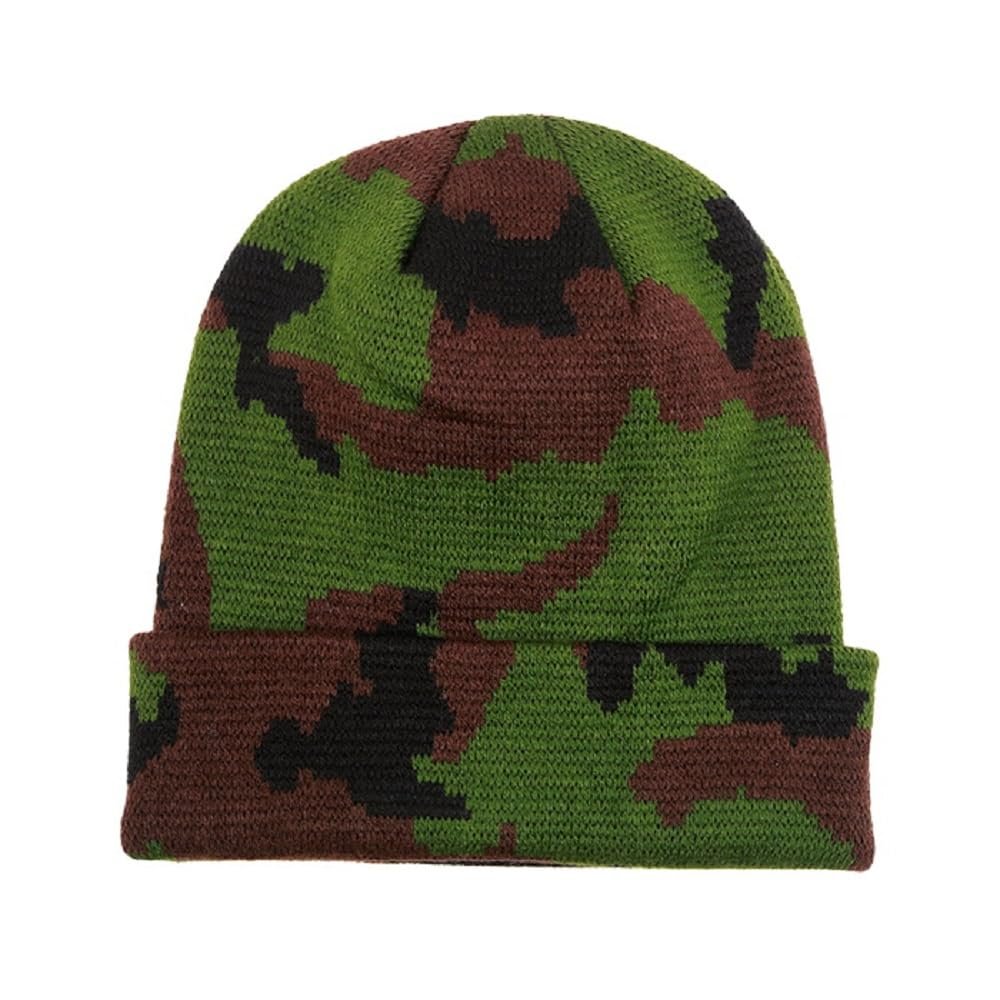 Beanie Stocking Watch Cuffed Cap Hat Hunting Hunter Military Outdoor Classic Deer Duck Goose Wooded Forest Jungle Camo Camouflage