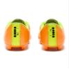 Diadora Cattura Youth Firm Ground Soccer Cleats, Little/Big Kid Sizing, Perfected for Natural and Artificial Playing Surfaces, Orange/Yellow/Black, 9 Little Kid view 3