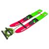 Airhead Watermelon 47" Combo Water Skis with Removable Training bar with Double Handle Rope and Adjustable bindings US Child Size 5-12 view 1