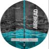 Airhead Current Composite 52" Wake-Riversurf Board for Intermediate to Advanced Wake Surfers with EVA Traction Pads and Customizable fin Box view 1