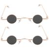 Abaodam Fitness Sunglasses 2 Pairs Vintage Sunglasses Men Retro Mens s Trendy Vintage Women Trendy Prince Mirror Outdoor view 1