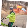 FUNOMOCYA 5pcs Reflective Bike Safety Flag Warning Pennant for Boy Girl Elderly Easy to Install Cycling Accessory Enhance for Bicycles view 3