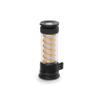 Barebones Edison Light Stick  Tumbled Steel, USB Rechargeable LED Lantern and Flashlight with 7 Modes, 40+ Hour Run Time, Camping Essentials Without Magnetic Base view 1