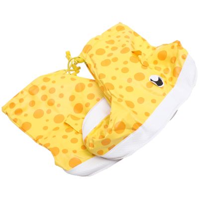 BESPORTBLE Thickened Shoe Covers -Slip Protector for Outdoor Use Durable Rain Shoes Cover Yellow Small Deer Pattern for Boys and Girls and Adults