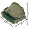 Sea Eagle SWSEATGRN Green Boat Swivel Seat view 3
