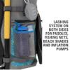 Allen Company Hiking Backpack, Storm Gray and Realtree Mako Aqua Blue, 37 Liters view 2