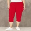 Briggs New York Women's Plus-Size Pull on Capri L Pocket, nrdamr, 22W view 3