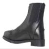 Grewal Equestrian Children's Leather Zip-Up Paddock Boots (Black, 13) view 1