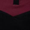 Prime Early Access Sale T Shirts for Men Cotton Long Sleeve Button Shirt Color Block Gym Workout Athletic Henley Shirts Outdoor Clothing Funny Shirts Black M view 3