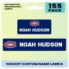 Label Daddy Hockey Labels - Customize Waterproof Name Labels for School Supplies, Clothing, Bottles, Day Camp, Sports & Organization - Peel and Stick Durable Labels - 155 Pack | Montreal Canadiens view 1