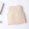 Baby Infant Cotton Vest Winter Warm Sleeveless Jacket aistcoat Unisex Infant Padded Outwear (Beige, 3-4 Years) view 2