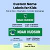 Label Daddy Hockey Personalized Labels for Boys, Vancouver Canucks, 155 Ct view 3