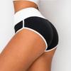 ALWAYS Booty Shorts for Women High Waisted Soft Yoga Gym Shorts Black White XS view 3