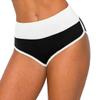 ALWAYS Booty Shorts for Women High Waisted Soft Yoga Gym Shorts Black White XS view 4