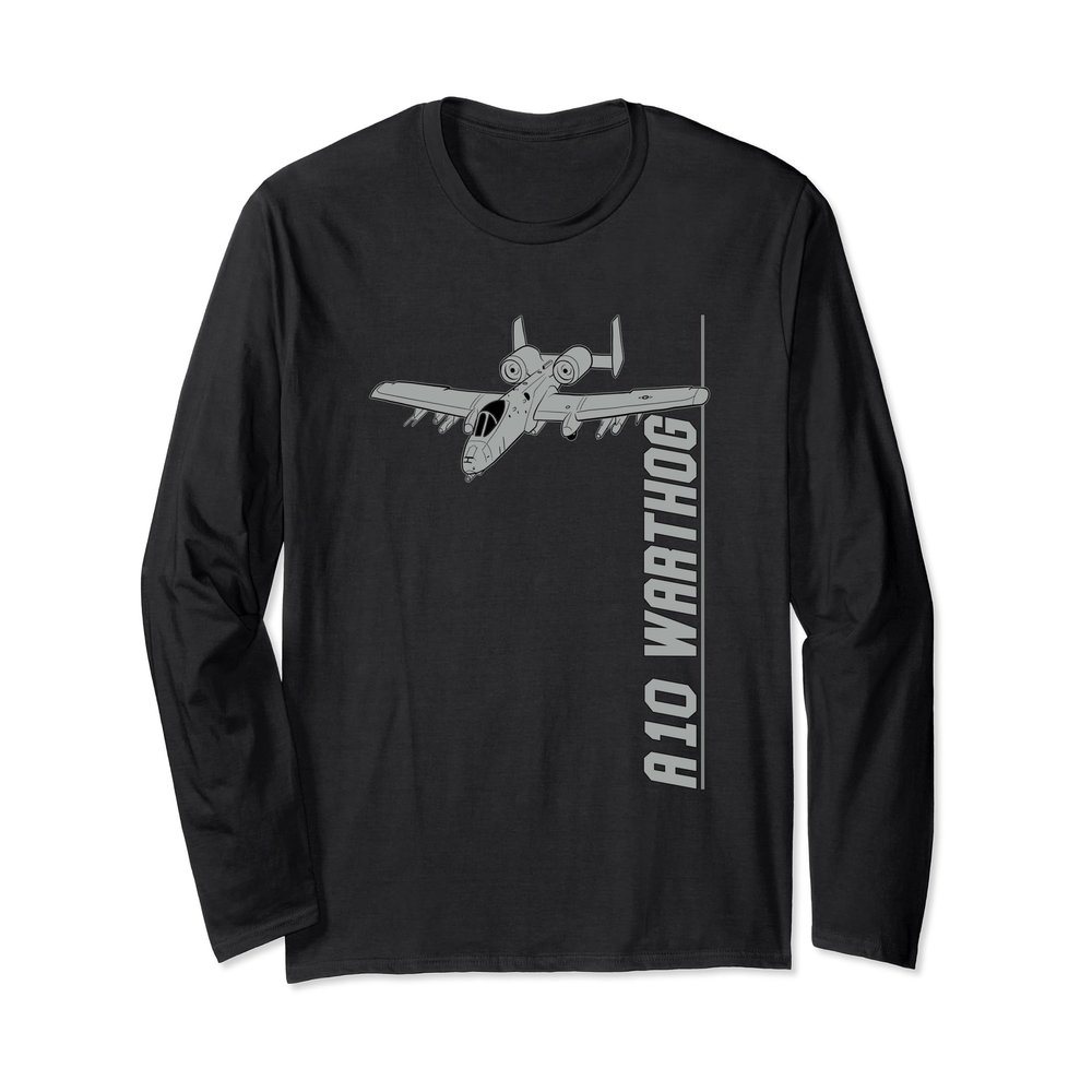 A10 'Warthog' Thunderbolt II Jet Fighters Long Sleeve T-Shirt