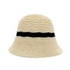 WITHMOONS Crochet Bucket Hat Knit Fishing Hat Floppy Sun Hat Outdoor Packable Travel Beach Hat YZB0210 (Ivory) view 3