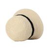 WITHMOONS Crochet Bucket Hat Knit Fishing Hat Floppy Sun Hat Outdoor Packable Travel Beach Hat YZB0210 (Ivory) view 4