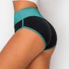 ALWAYS Booty Shorts for Women High Waisted Soft Yoga Gym Shorts Black Teal L view 3