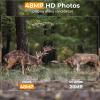 K&F CONCEPT 4K 48MP WiFi Trail Camera, Bluetooth Game Camera with No Glow Night Vision Motion Activated Waterproof, 0.2s Trigger Time, 120 Wide-Angle, 2.4'' LCD for Outdoor Wildlife Monitoring view 4
