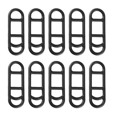 10 Pcs Bicycles Light Silicone Straps Cycling Mount Band Fixing Straps for Flashlight Helmet Light Easy Installation Bike Silicone Mount Bands Handlebar Accessories