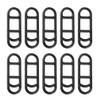 10 Pcs Bicycles Light Silicone Straps Cycling Mount Band Fixing Straps for Flashlight Helmet Light Easy Installation Bike Silicone Mount Bands Handlebar Accessories view 1