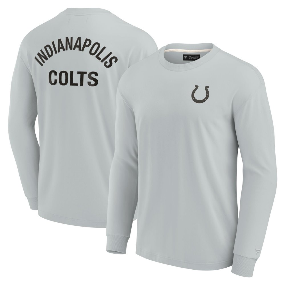 Fanatics Unisex Gray Indianapolis Colts Elements Super Soft Long Sleeve T-Shirt
