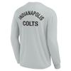 Fanatics Unisex Gray Indianapolis Colts Elements Super Soft Long Sleeve T-Shirt view 3