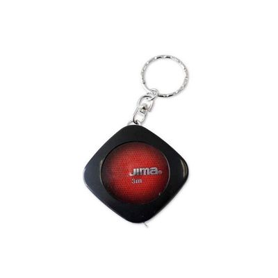 TEMKIN Keychain Mini Steel Tape Measure 3 M Gift Small Tape Measure 3m*6mm Stable Standing Ruler