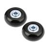 2X Casters Silent Repair Replacement Durable Travel Luggage Wheel Suitcase Parts Axles Sliding Wear Resistant Flexible OD40mm view 3