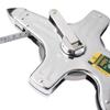 TEMKIN Ruler, Steel Ruler 50 Meters Tape Measure 50m Steel Tape Measure 50 Meters Household Engineering Surveying Industry Stainless Steel Steel Tape Measure Tool Stable Standing Ruler view 3