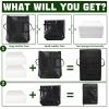 Sharellon Football Blocking Pad Set, Blocking Pad for Football Training, Sports Shield Blocking Padfor Football, Basketball, Hockey Training, Durable Blocking Dummy Handles and Small Leather Case view 3