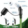 FRTKK 2L/3L Hydration Bladder, Leak Proof Water Bladder for Hiking Backpack, BPA Free Wide Opening Ergonomic Shape Water Reservoir for Running Hiking Cycling Camping (Military Green - 3L) view 3