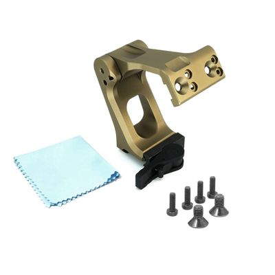 Tactical FTC Magnifier Mount With FAST QD Lever 2.91" Optical Centerline HeightQuick Release & Flip-To-Center (FTC) MechanismCNC AluminumCompatible G30G23G33G43G45Mirco 3XMirco 6X Etc (DE)