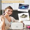 Gym Duffle Bag for Women with Shoe Compartment Waterproof Travel Tote Bags Personal Item Carry On Weekender Overnight Bags with Toiletry Bag Swimming Yoga Bags Hospital Holdalls Beige view 3
