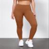 ODODOS Tummy Control Full Length Compression Leggings with Inner Pocket for Women, 28" High Waist Workout Running Yoga Pants, Caramel, Large view 2