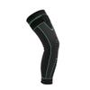 coonitac 1 Pair Strap Compression Long Knee Pads Sport High Stretch Breathable Knee Pads Riding Dance Long Strap Sports Warm Knee Pads (Green,X-Large) view 2