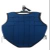 WILD RACE Equestrian Vest Professional Safety EVA Padded Horse Riding Vest Unisex Black Zipper Protector Gear Waistcoat (X-Large, Blue) view 4