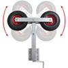 GOLINPEILO Set of 2 Boat Trailer Double Wheel Bow Support 23.2"-33.1" -319 view 3
