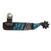 Cowboy Tack Turquoise 3/4 Inch Band Ladies Spurs view 2