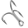 AOHRO Pack of 20 4X-Strong Treble Hook - 9626 Black Nickel-Choose Hook/Pack Size (3/0# 10pcs) view 1