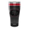 Tervis Traveler NFL San Francisco 49ers - Night Game Triple Insulated Tumbler Travel Cup Keeps Drinks Cold & Hot, 30oz, Stainless Steel view 1